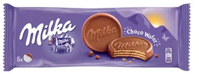 Produktbild von Milka Choco Wafer Waffel mit Kakaocreme und Milchschokolade 150 g (5 x 30 g)