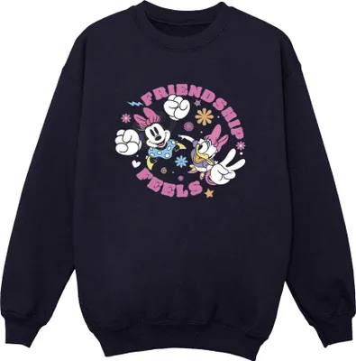 Produktbild von Disney - "Friendship" Sweatshirt für Damen BI28681 (XL) (Marineblau)