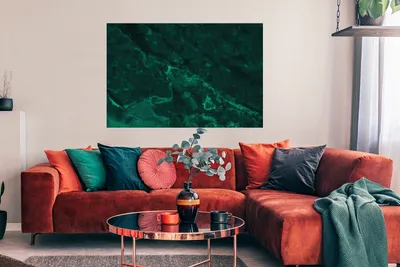 Produktbild von MuchoWow® Poster Marmor - Limone - Grün - Strukturiert - Marmoroptik 120x80 cm - Bilder