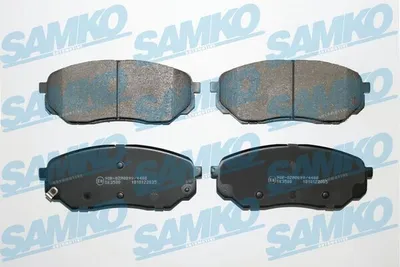 Produktbild von SAMKO Bremsbeläge Satz Vorne Bremsklötze für KIA SORENTO III 5SP2035