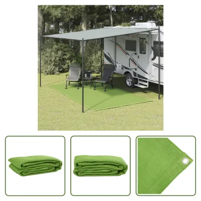 Zdjęcie produktu dla Dywan namiotowy Living Store jasnozielony 250x450 cm HDPE
