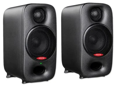 Productafbeelding van Nux Studio-monitoren, Axon 3, zwarte luidsprekers