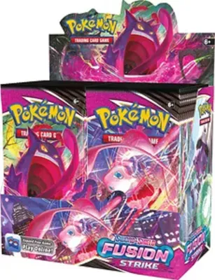 Produktbild von PKM - Sword & Shield 8  81916 Fusion Strike Booster Display (36 Boosters) - EN