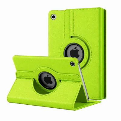 Produktbild von 360° Schutzhülle für Apple iPad 10.2" 9. / 8. / 7. Generation (2021/2020/2019) Tasche Hülle Drehbar Stand Schwenkbar Schutz Cover Etui - Grün