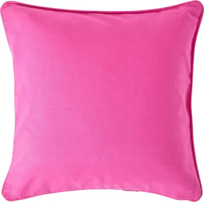 Produktbild von HOMESCAPES Kissenbezug aus Baumwolle in Pink, 60 x 60 cm