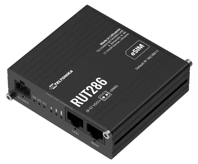 Obrázok produktu pre Router TELTONIKA RUT286 CAT 4 LTE s eSIM