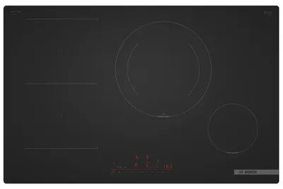 Produktbild von Bosch PVS81AHC1E (Lieferstart 05/2026), Schwarz, Integriert, 80 cm, Keramik, Glaskeramik, 4 Zone(n)
