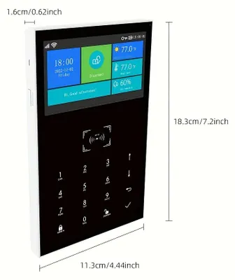Zdjęcie produktu dla System Bezpieczeństwa Bezprzewodowy - Inteligentny Alarm - Ochrona przed włamaniem - Czujnik ruchu - Czujnik drzwi/okien