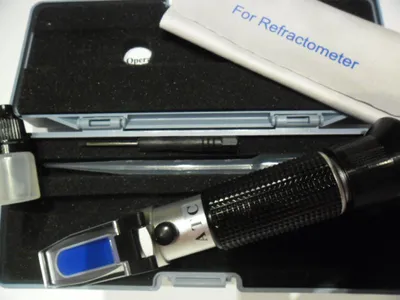Refraktometer für Honig, Brix 58–90%, Wasser 12–27%, ATC