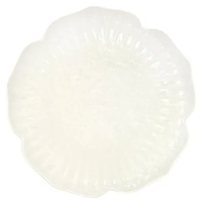 Produktbild von Dessertteller aus weißem Porzellan „Florale“, 18,5 cm – 6er-Set