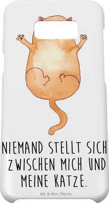 Produktbild von Mr. & Mrs. Panda Samsung Galaxy S8 plus Handyhülle  Katze Umarmen - Weiß - Geschenk, Cats, Freundin, Handy Case, Cat, Cover, Katzen, Hülle