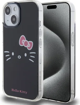 Image de Hello Kitty Hkhcp15Shkhlk Iphone 15 / 14 / 13 6.1 Czarny/Black Hardcase Iml Kitty Face