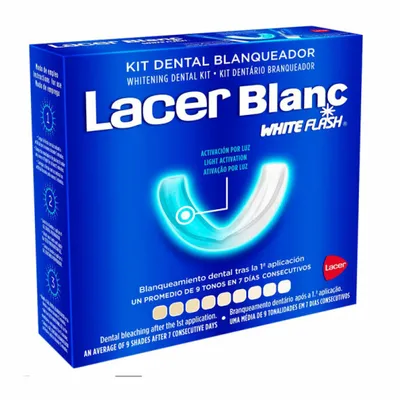 Produktbild von Lacer Blanc Weiß Flash Set 3 Stück
