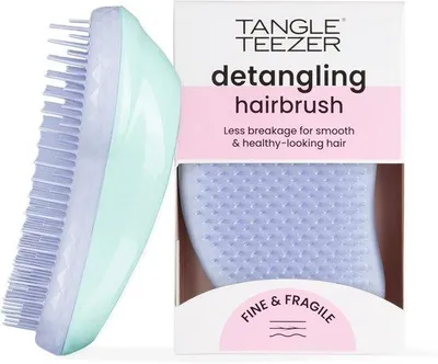 Produktbild von Famanu Haarbürste für feines und brüchiges Haar - Mintviolett