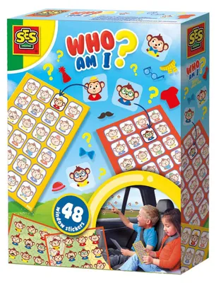 Obrázek produktu pro SES Creative Who am I?, 48 kusů, 3 rok/roky, Vícebarevný