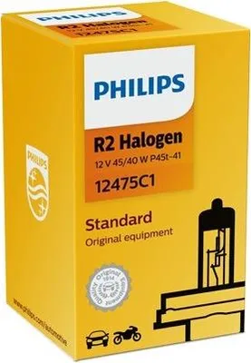 Zdjęcie produktu dla Żarówka R2H 12V/45/40W P45T-41 Halogen Vision 1Szt