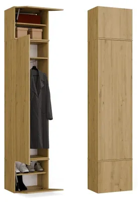 Zdjęcie produktu dla Garderoba Szafa HAGA 1SZ DĄB ARTISAN