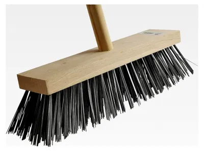 Produktbild von Stahldrahtbesen 30 cm mit Stiel