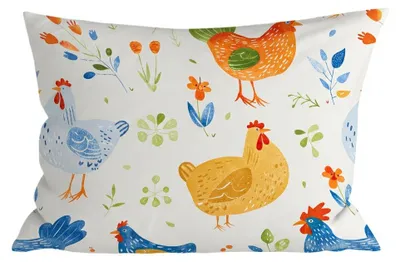 Zdjęcie produktu dla Poszewka z mikrofibry HENRIETTA 50x70 cm, kolorowa