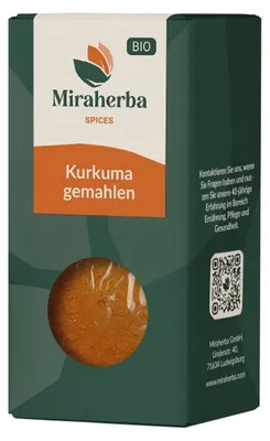 Produktbild von Miraherba - Curcuma gemahlen - 50g