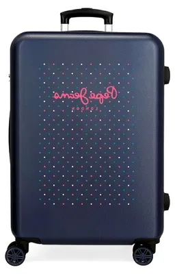 Produktbild von Molly Mittlerer Koffer Mehrfarbig 48x68x26 cms Hartschalen ABS Kombinationsschloss 70L 3,7Kgs 4 Doppelräder, Metallisch