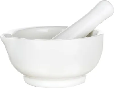 Image de Mortier de cuisine en céramique Collezione Bianca