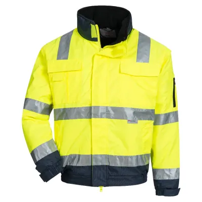 Produktbild von NITRAS Warnschutz Pilotjacke MOTION TEX VIS Gr. M gelb