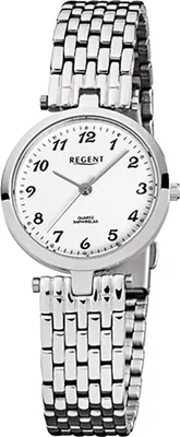 Obrázek produktu pro Ocelové dámské hodinky Regent F-908 quartzový náramek stříbrný D2URF908