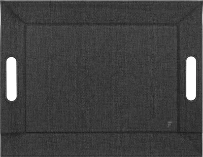 Produktbild von FREEFORM | Tablett, klein, TEXTIL, schwarz, 45 x 35 cm