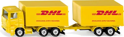 Image de Sieper SIKU 1694 Camion avec remorque DHL 1694