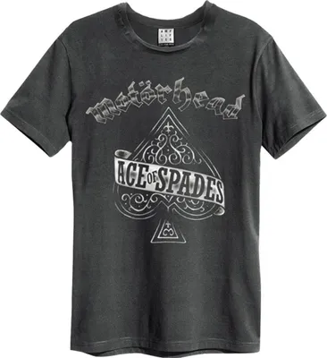 Produktbild von Amplified - "Ace Of Spades" T-Shirt für Herren/Damen Uni GD1471 (L) (Holzkohle)
