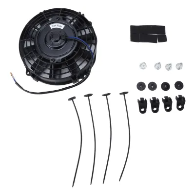 Obrázek produktu pro Ventilátor chlazení chladiče, ventilátor chlazení motoru, elektrický ventilátor chlazení chladiče, tenký ventilátor chlazení chladiče, ventilátor chlazení chladiče Push Pull, sestava ventilátoru chlazení chladiče