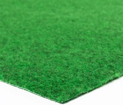 Produktbild von Steffensmeier Kunstrasen Nadelfilz Wembley XL | 8 mm | integrierte Drainage mit Noppen | Balkon, Terrasse, Garten | Meterware | Größe: 100x1200 cm