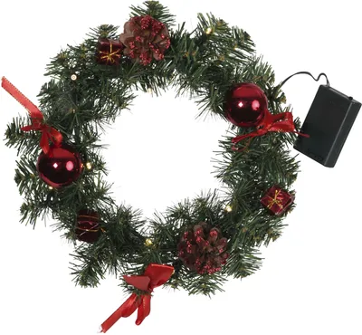 Produktbild von Star 601-14, LED-Tannenkranz Decorage, 30 cm, Metall