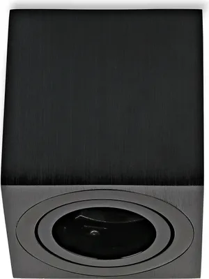 Produktbild von Sweet LED Aufbaustrahler eckig schwarz GU10 Alu 84mm Aufbauspot 230V Deckenspots