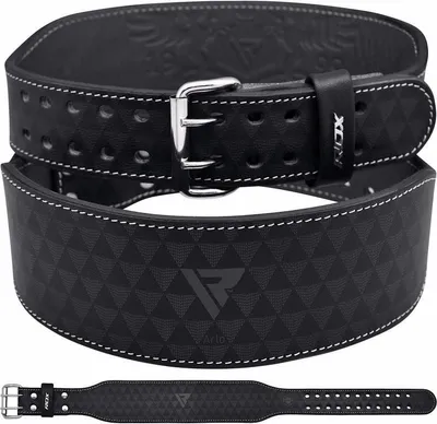Produktbild von RDX Sports Gewichthebergürtel WBL-4AB-S - Schwarz