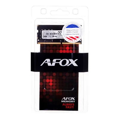 Image de Module de mémoire AFOX DDR4 8G 2400 SO DIMM 8 Go (1 x 8 Go) à 2400 MHz