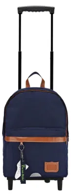 Immagine prodotto di Trolley zaino Les Signatures Camille, colore blu navy