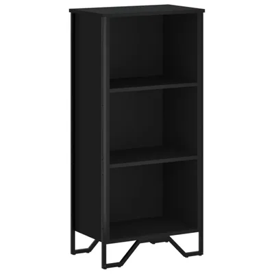 Obrázek produktu pro vidaXL Regál na knihy černý 50x31x106 cm Materiál na bázi dřeva