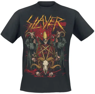Produktbild von Slayer T-Shirt Herren Goat Pray schwarz M
