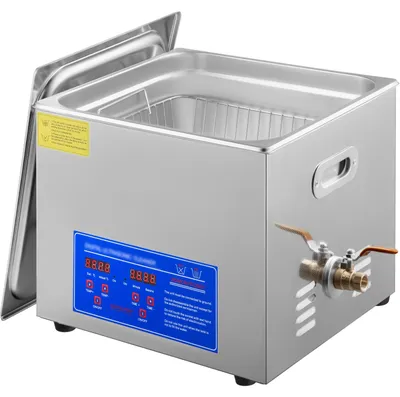 Zdjęcie produktu dla Vevor 15L Ultradźwiękowa Maszyna Do Czyszczenia Stal Nierdzewna Cyfrowy