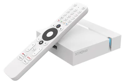 Obrázek produktu pro Strong LEAP-S3+V2 Smart TV Box Android 4K Ultra HD 16GB Wi-Fi Bluetooth Bílá
