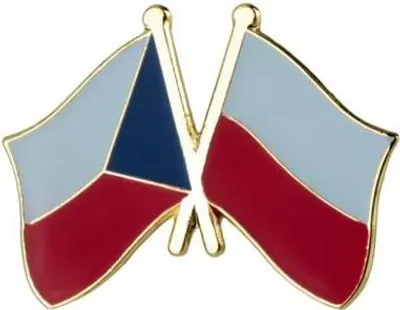 Produktbild von Freundschaftsabzeichen mit der Flagge der Tschechischen Republik und Polen