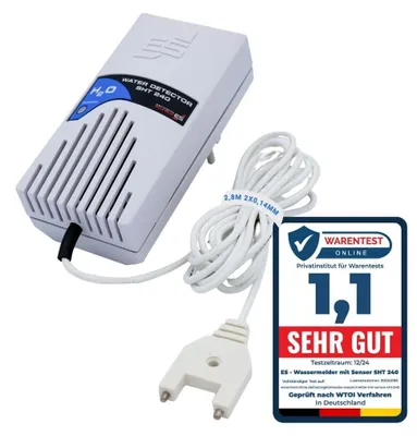 Zdjęcie produktu dla Czujnik zalania Schabus SHT 240 – alarm zalania do gniazdka elektrycznego