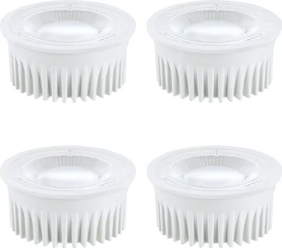 Immagine prodotto di 4x Modulo lampada LED 2,5W bianco caldo classe energetica A 230V lampadina 450lm SEBSON