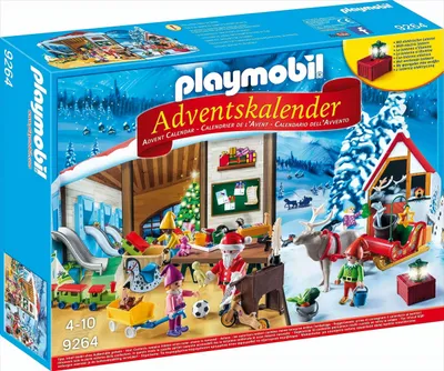 Produktbild von PLAYMOBIL 9264 Adventskalender "Wichtelwerkstatt"