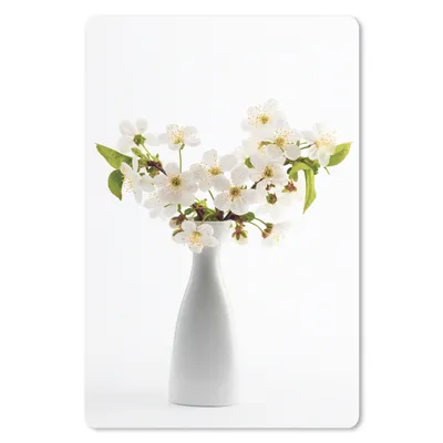Produktbild von MuchoWow® Mauspad Mousepad Stilleben - Vase - Blumen 18x27 cm - Mousepads - Maus Mat - Pad - Mausunterlage