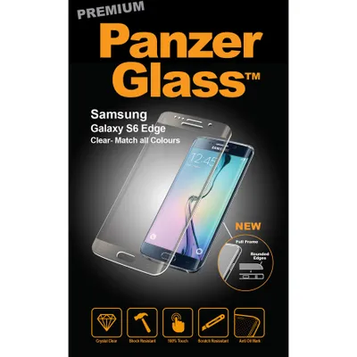 Produktbild von PanzerGlass 1027, Samsung, Samsung S6 Edge, Kratzresistent, Transparent