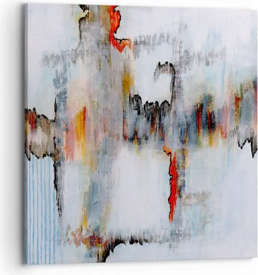 Produktbild von Bild auf Leinwand - Leinwandbild - Abstraktion modern - 70x70cm - Wand Bild - Wanddeko - Wandbilder - Leinwanddruck - Bilder - Kunstdruck - Wanddekoration - Leinwand bilder - Wandkunst - AC70x70-3676