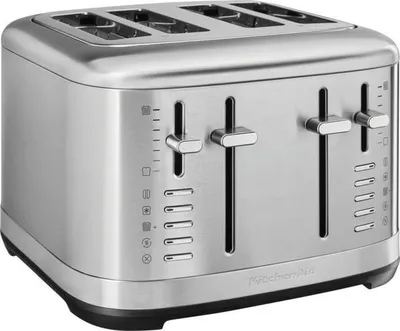 Produktbild von Kitchenaid 4-Scheiben-Toaster 5KMT4109ESX Edelstahl